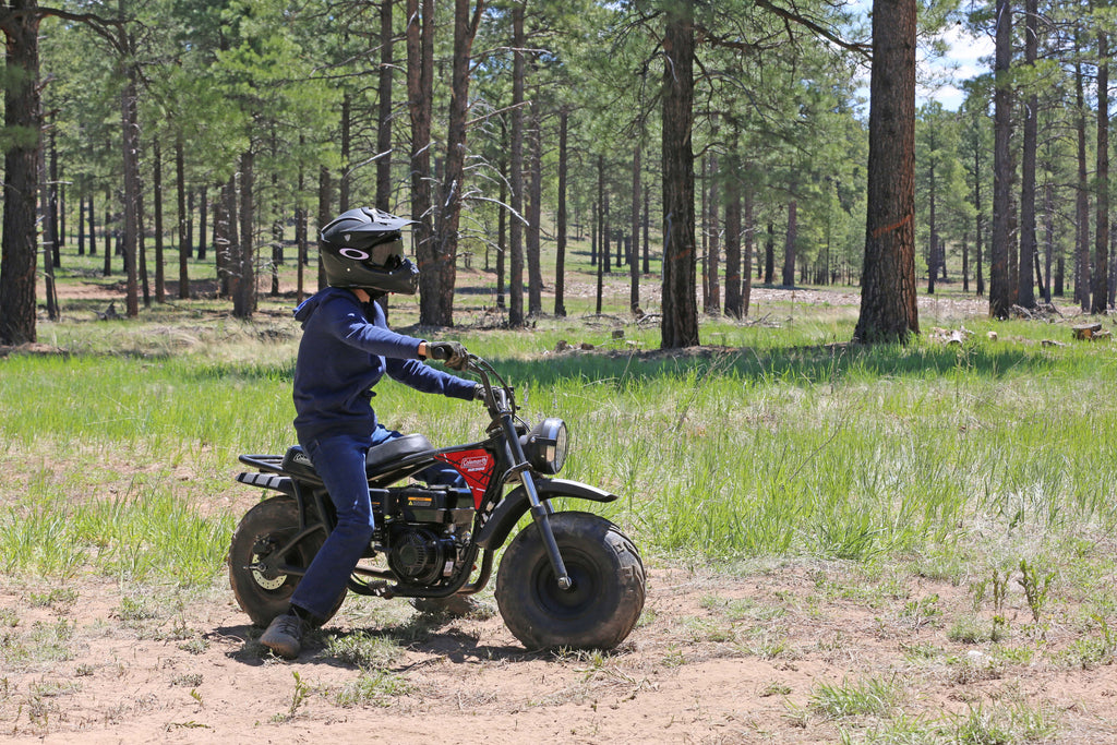 Pink Gas Powered Ride-On Mini Bike B706