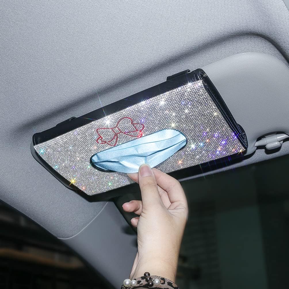Red Queen Crown Tissue Box Holder for Sun Visor Z89571