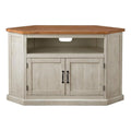 Rustic Wood Corner TV Stand N2371