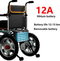 Foldable All Terrain Electric Wheelchair with 20AH Detachable Battery R7901