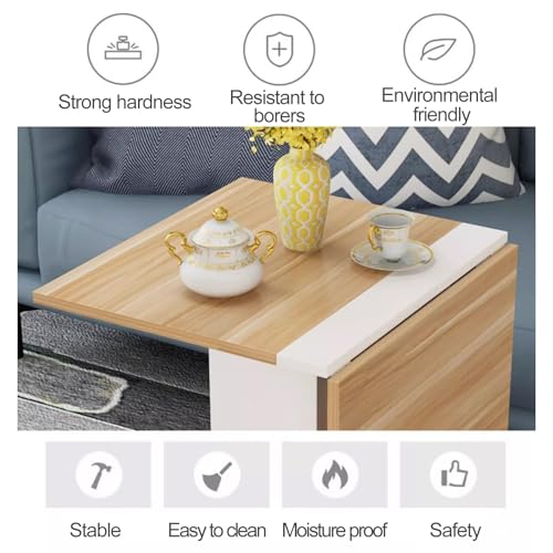 Folding Dining Table with 6 Wheels B531770