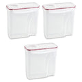 Clear 3-Pack 6 Qt. Cereal Storage Container X577841
