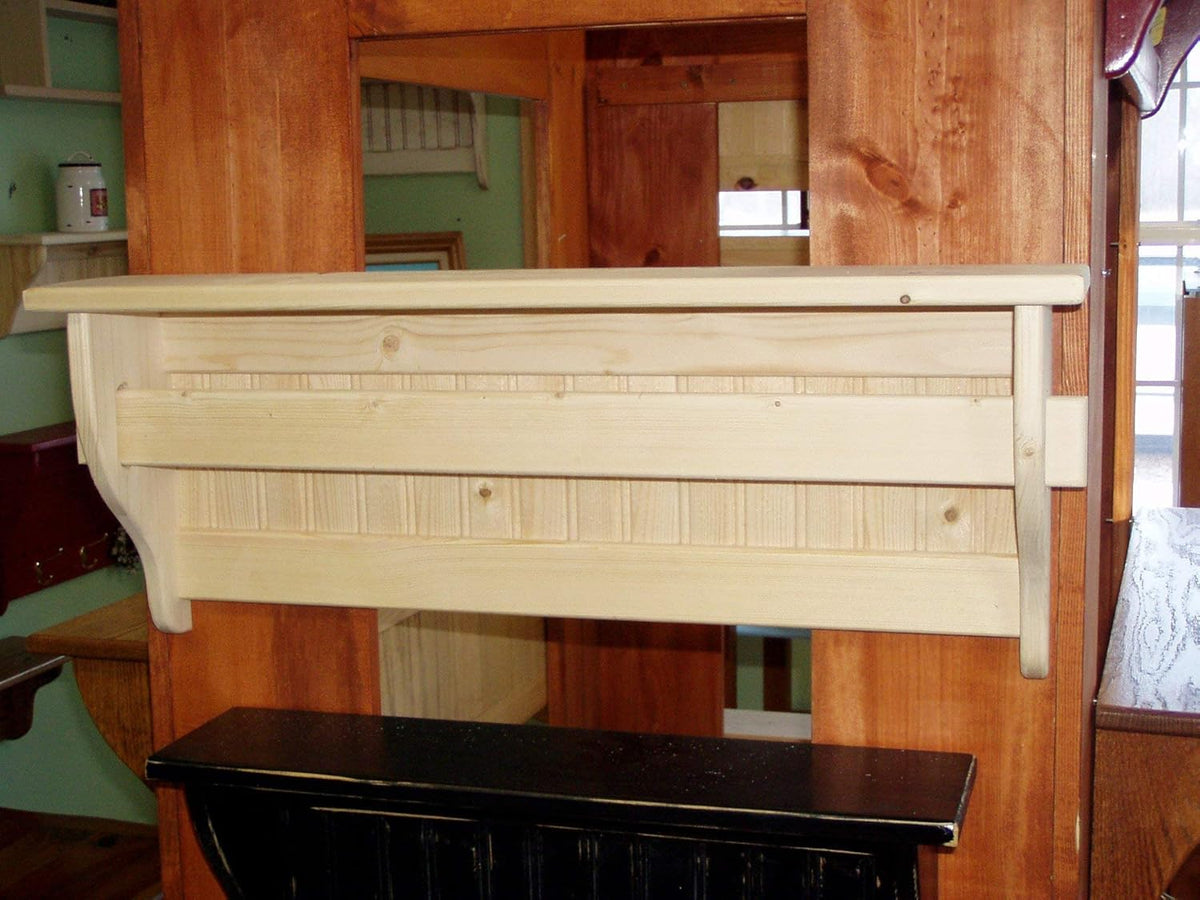 Unfinished Wood Quilt Rack J942234