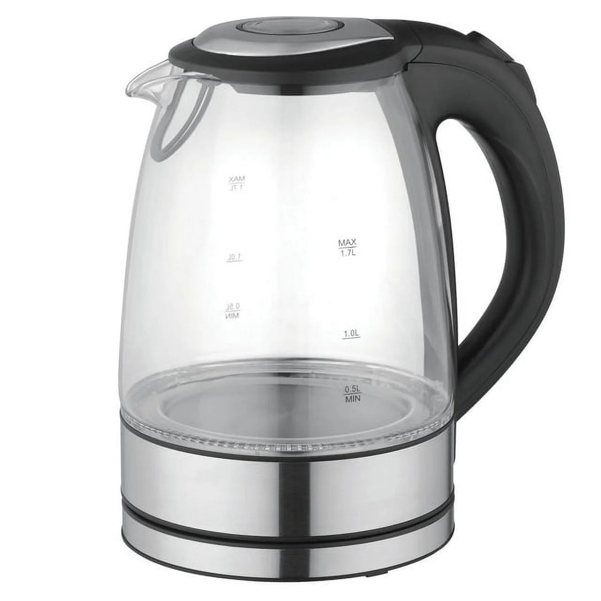 7 Cups Glass and Stainless Steel Electric Tea Kettle K34204
