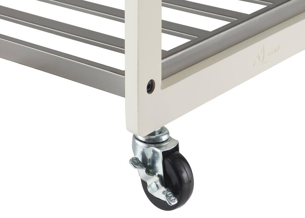 White 3 Bag Laundry Cart M573964