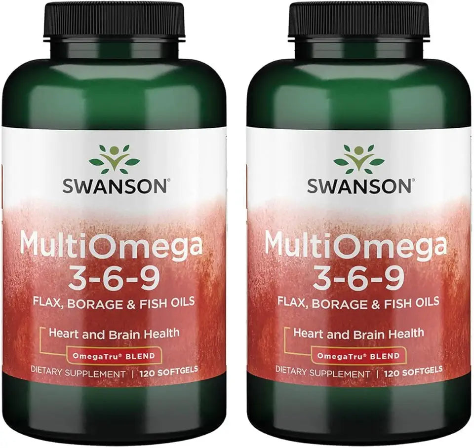 Omega 3-6-9 2400 Milligrams 120 Sgels 2 Pack I3203