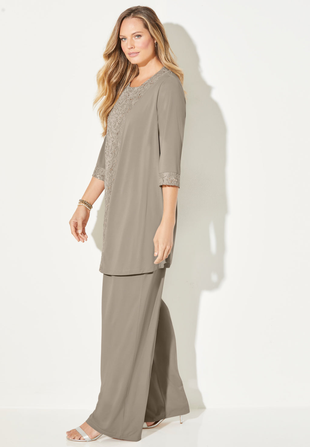 3-Piece Lace Pant Suit H74968