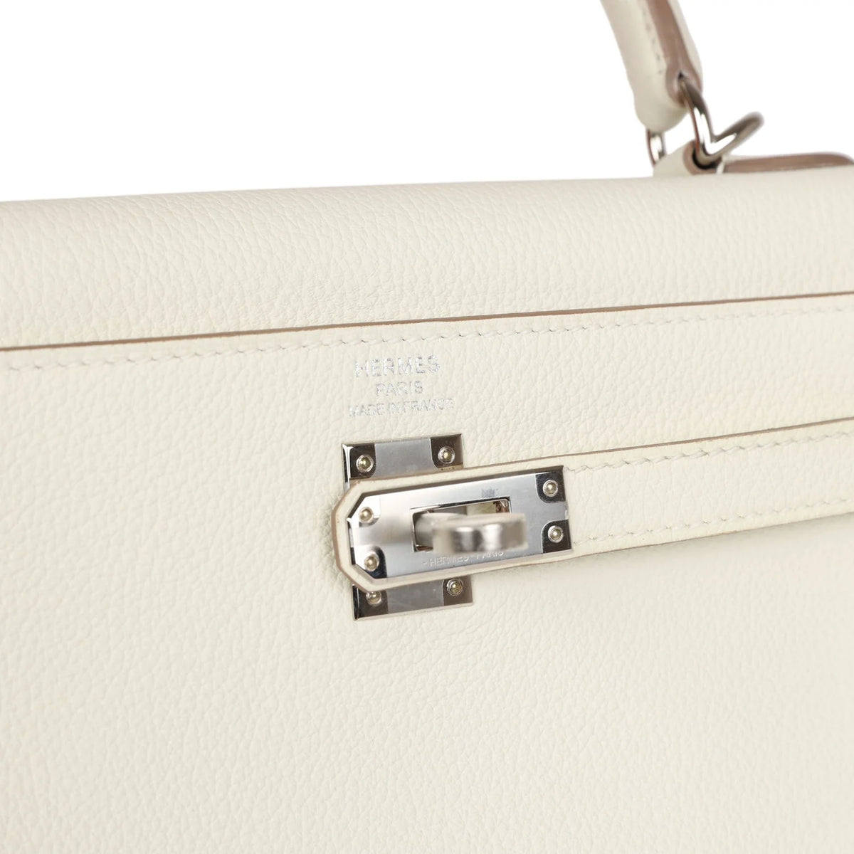 Mushroom Togo Leather Bag with Palladium Hardware R591591