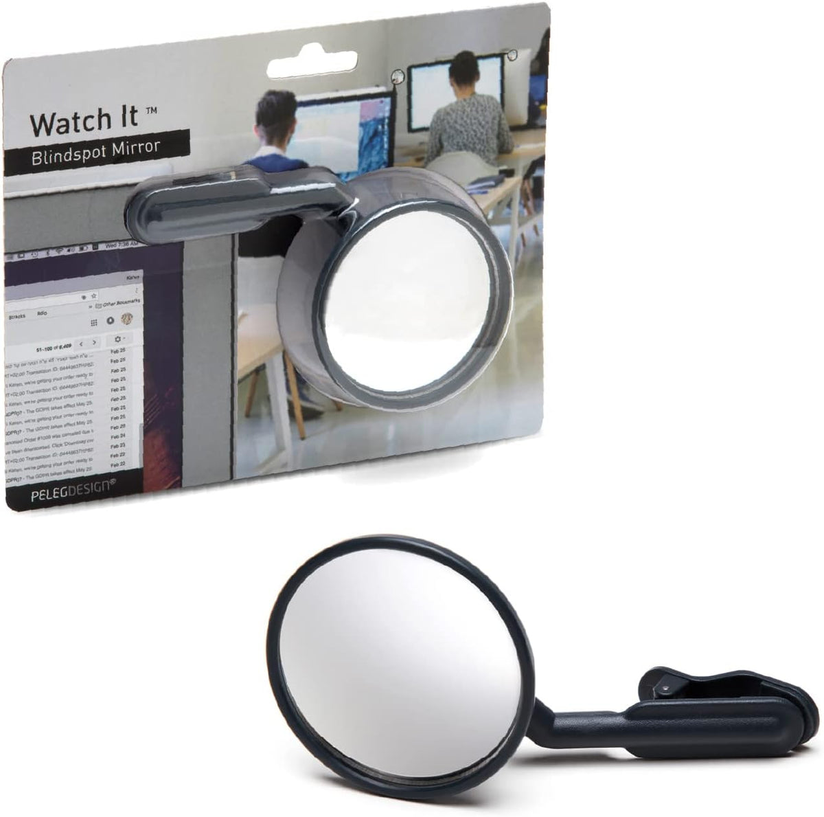 Clip On Convex Mirror K452