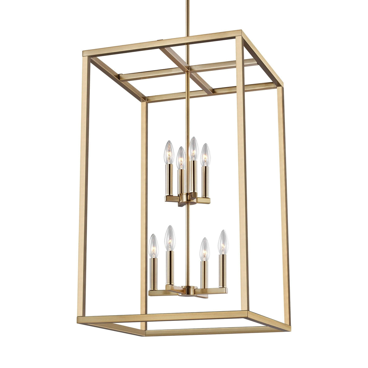 Satin Bronze 8-Light Hall/Foyer Light M353095