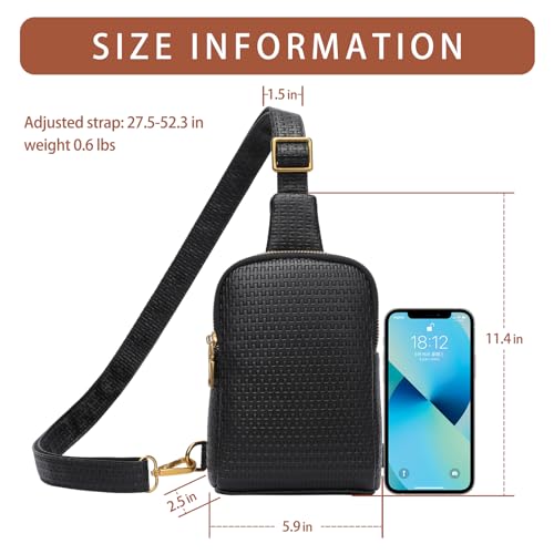 Soft Vegan Leather Crossbody Sling Bag F519