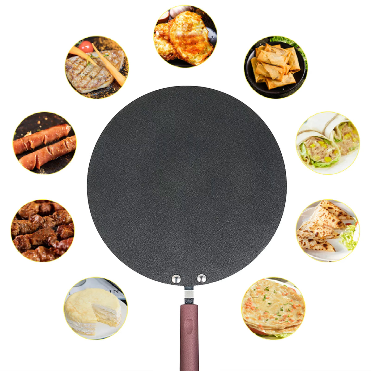 Pancake Pan with Spreader & Spatula Z2728
