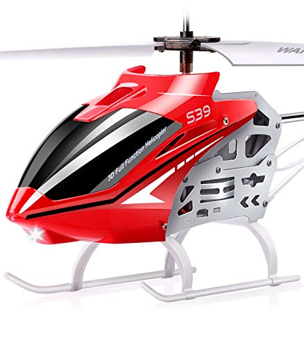 Red RC Helicopter Y8758