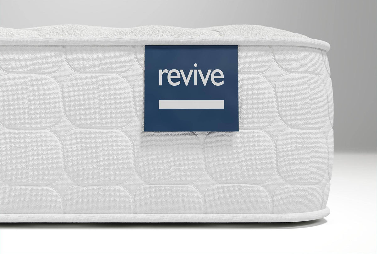 Queen Mattress White Fabric Q605