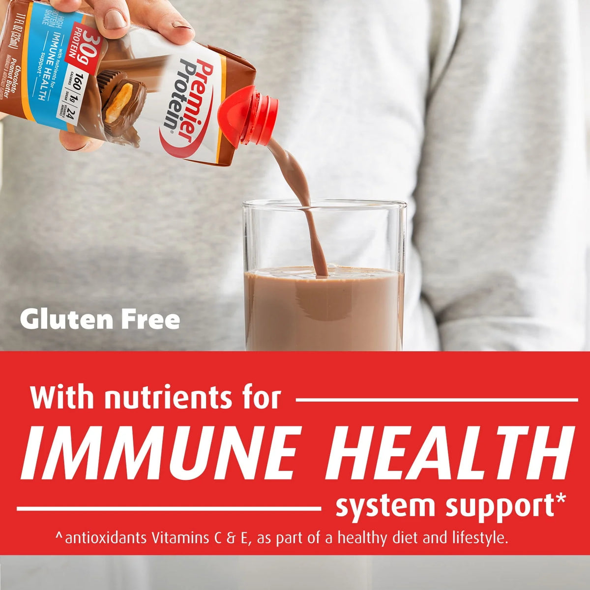 Chocolate Peanut Butter High Protein Shake, 11 fl oz, 4 Ct V5331