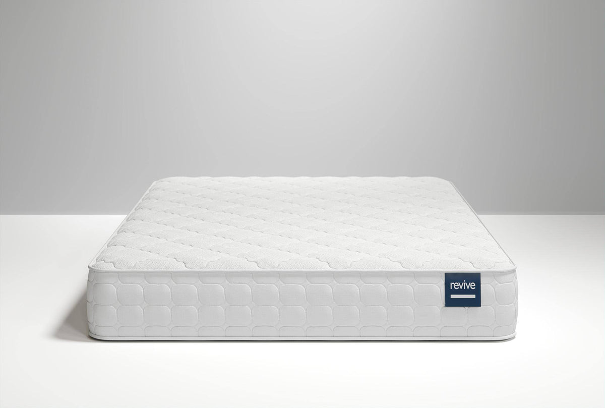 Queen Mattress White Fabric Q605