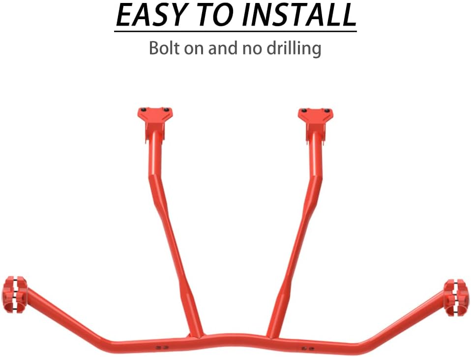 Front Intrusion Bar with Red Powder Coating Y97331