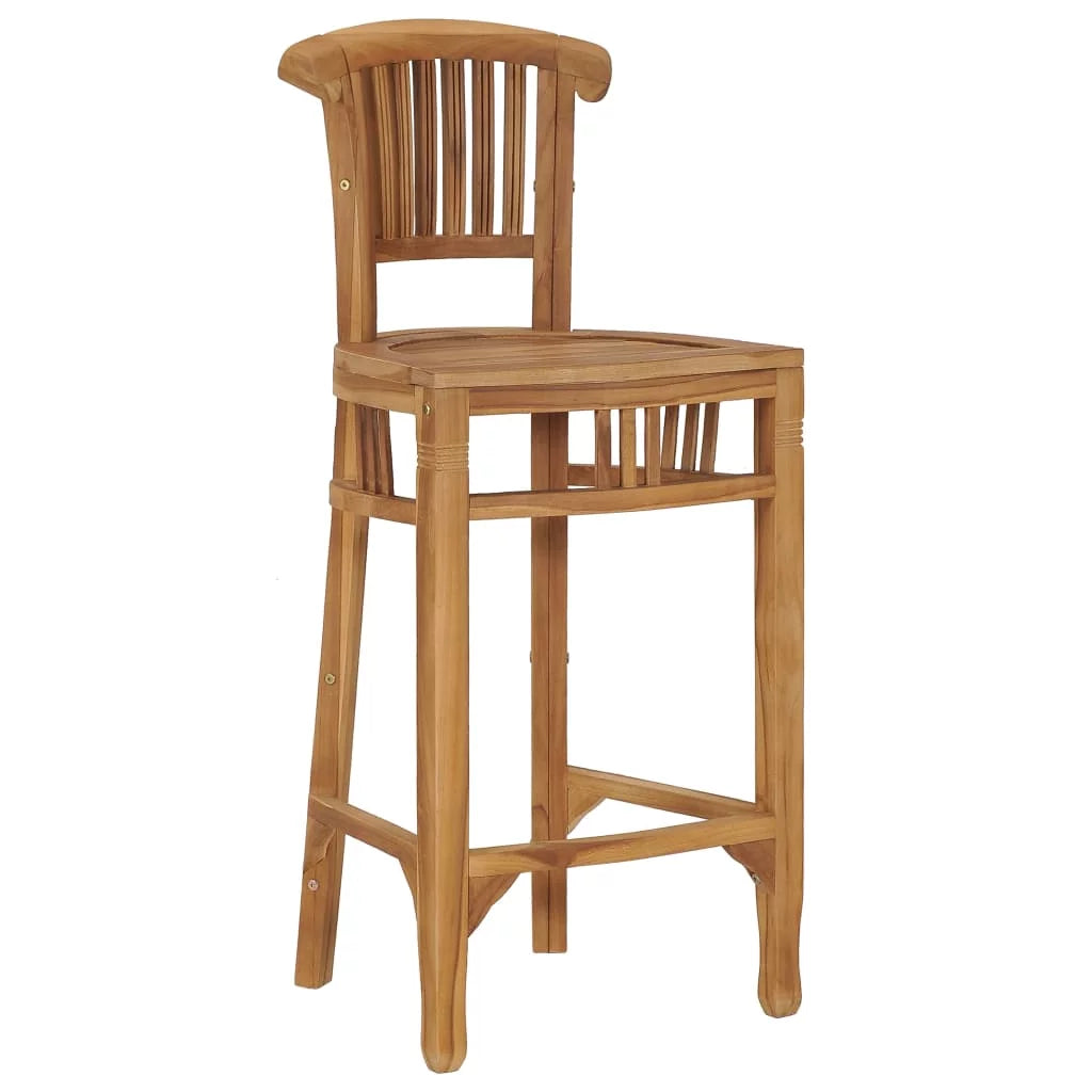 Solid Teak Wood Bar Stool R290