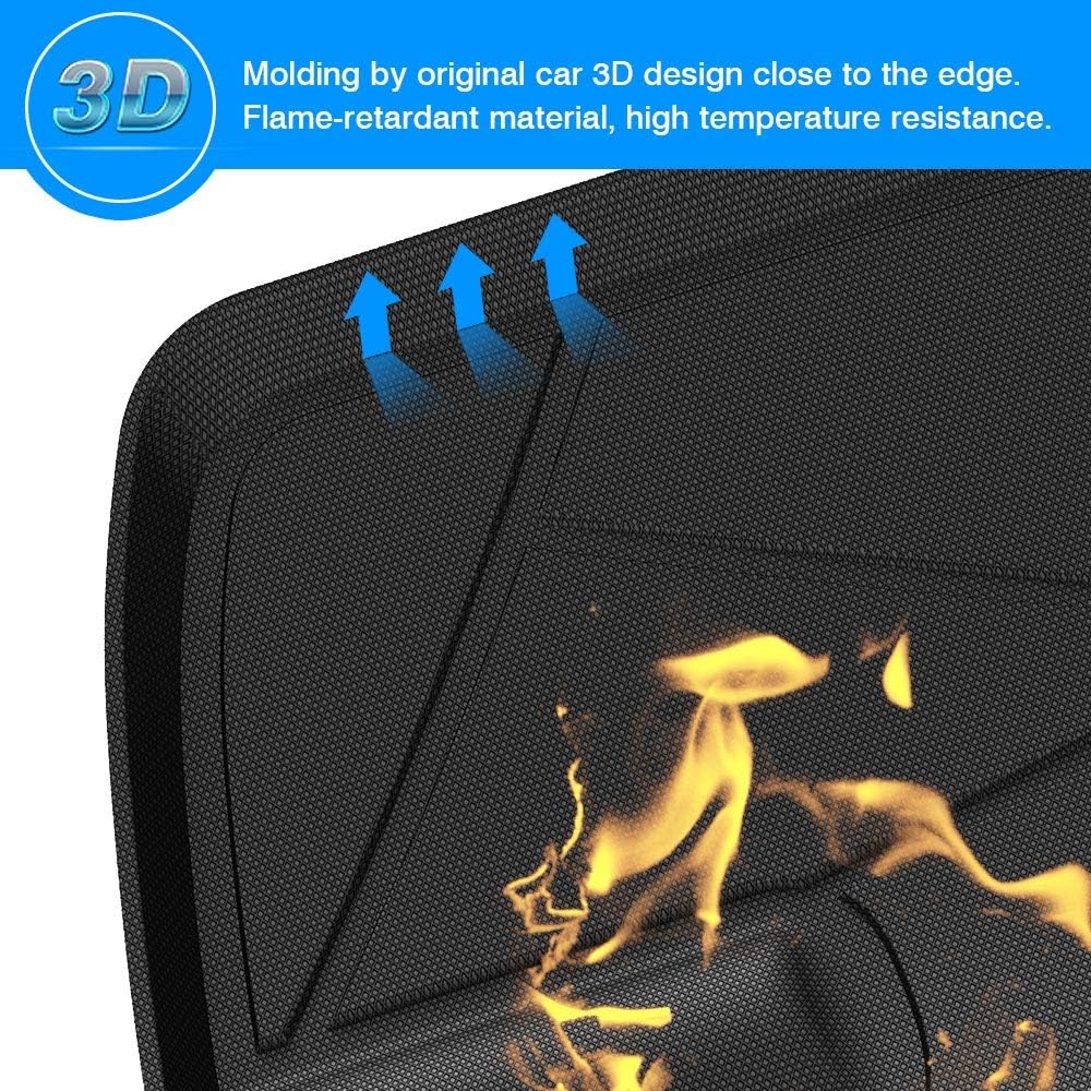 Custom Fit Cargo Liner Trunk Floor Mat Pack of 2 F950