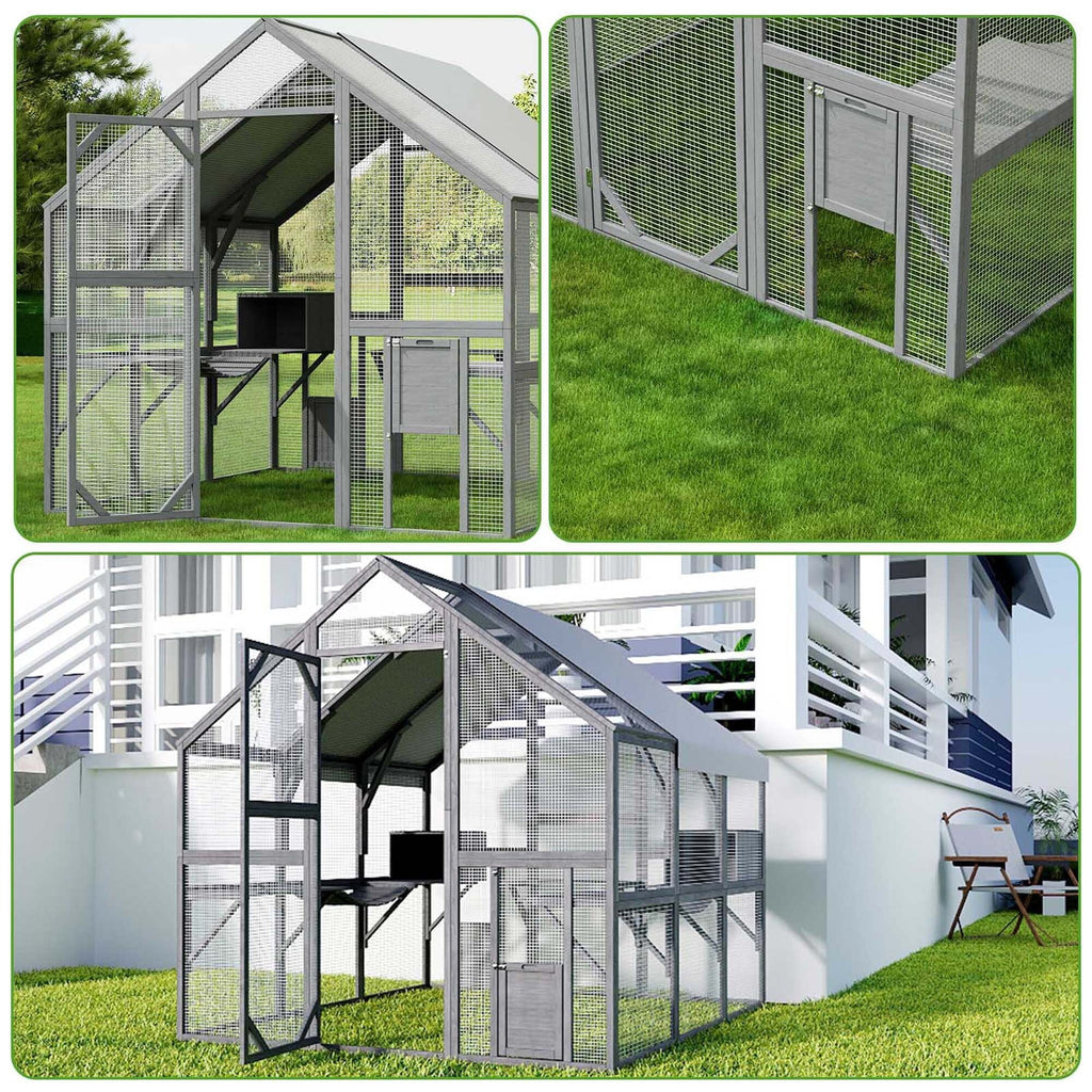 Large Cat Enclosure with UV Proof Cover K526