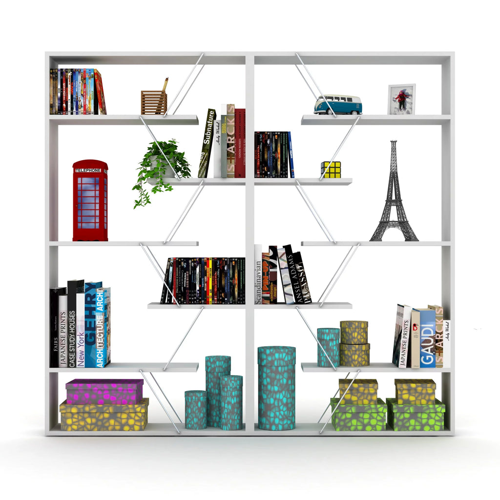 5 Tier Modern Bookshelf A8545
