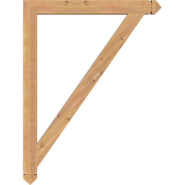 Western Red Cedar Traditional Arts & Crafts Bracket K67000
