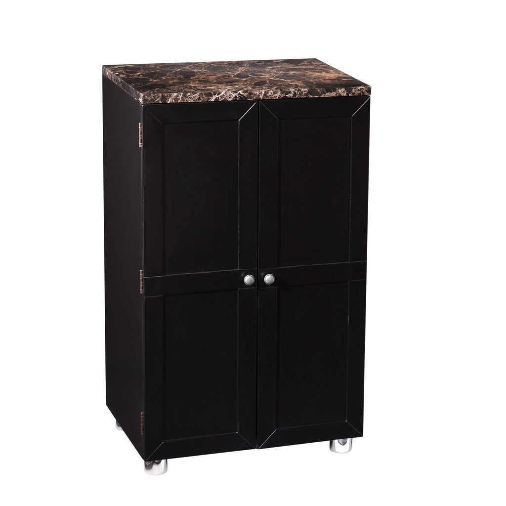 Black Bar Cabinet S6247