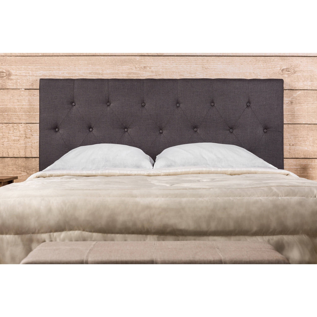Grey Queen Linen Headboard E5247