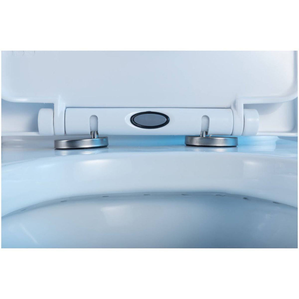 White One-Piece Elongated Toilet U3707