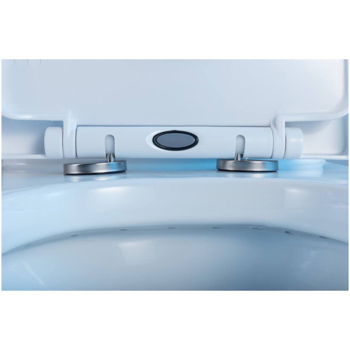 White One-Piece Elongated Toilet U3707