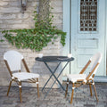 2 Pack All-Weather Chairs with Bamboo Print Frame K7604