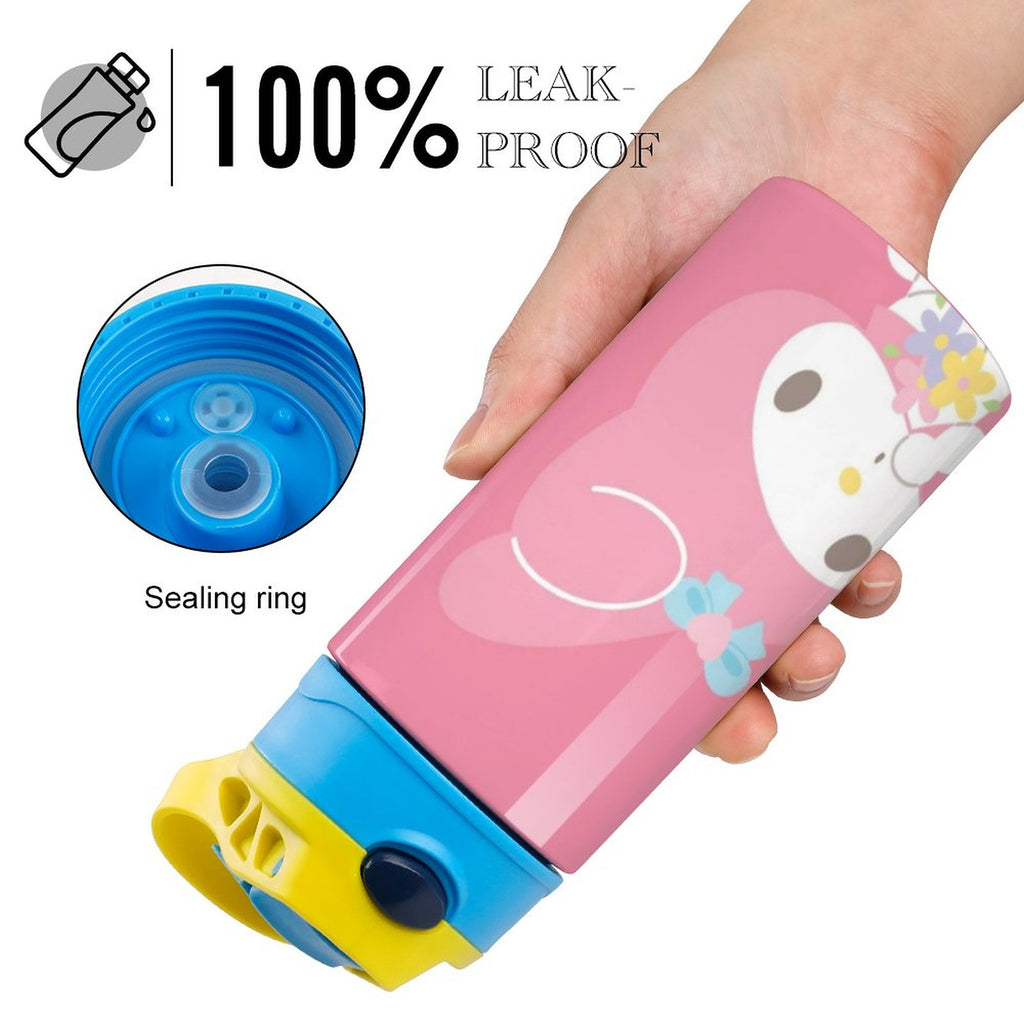 Stainless Steel Vacuum Insulated Water Bottle With Straw C302