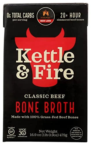 Beef Bone Broth 16.9 Oz (Pack of 6) K824853