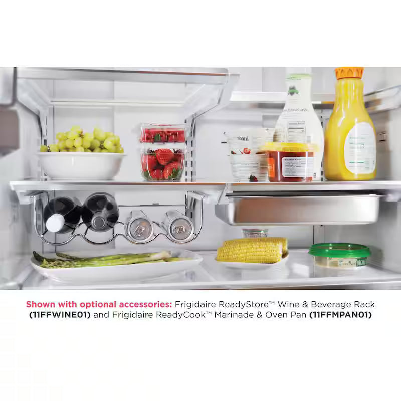 22.6 cu. ft. French Door Refrigerator in Black Stainless Steel V5959