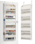 Over Door Hanging Storage Organizer with 5 Large Pockets and Clear Window K77914