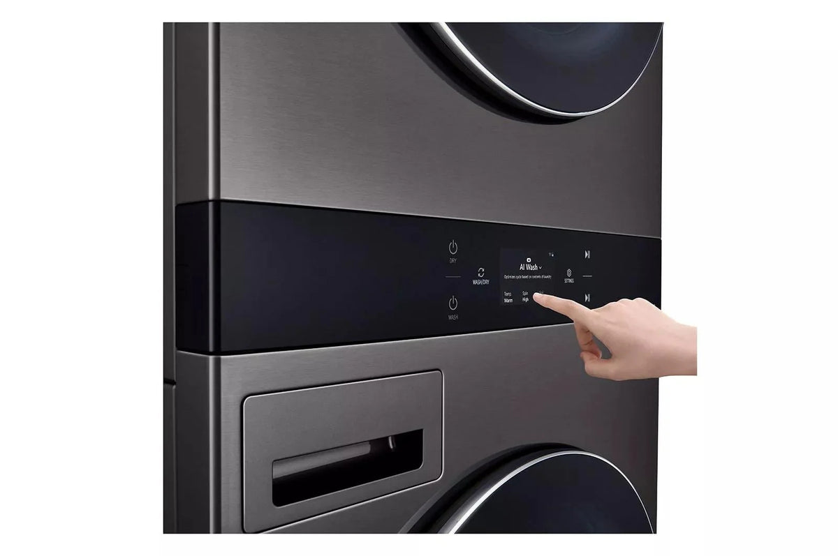 Black Combination Washer Gas Dryer M876639