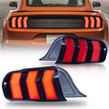 LED Rear Lights with Sequential Turn Signal, Clear Lens Taillight Assembly W190812