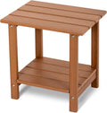 2-Tier HDPE Outdoor Side Table M1544