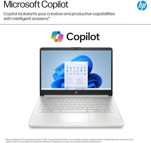 14" Intel N150 16GB RAM 256GB Storage Laptop Natural Silver O674