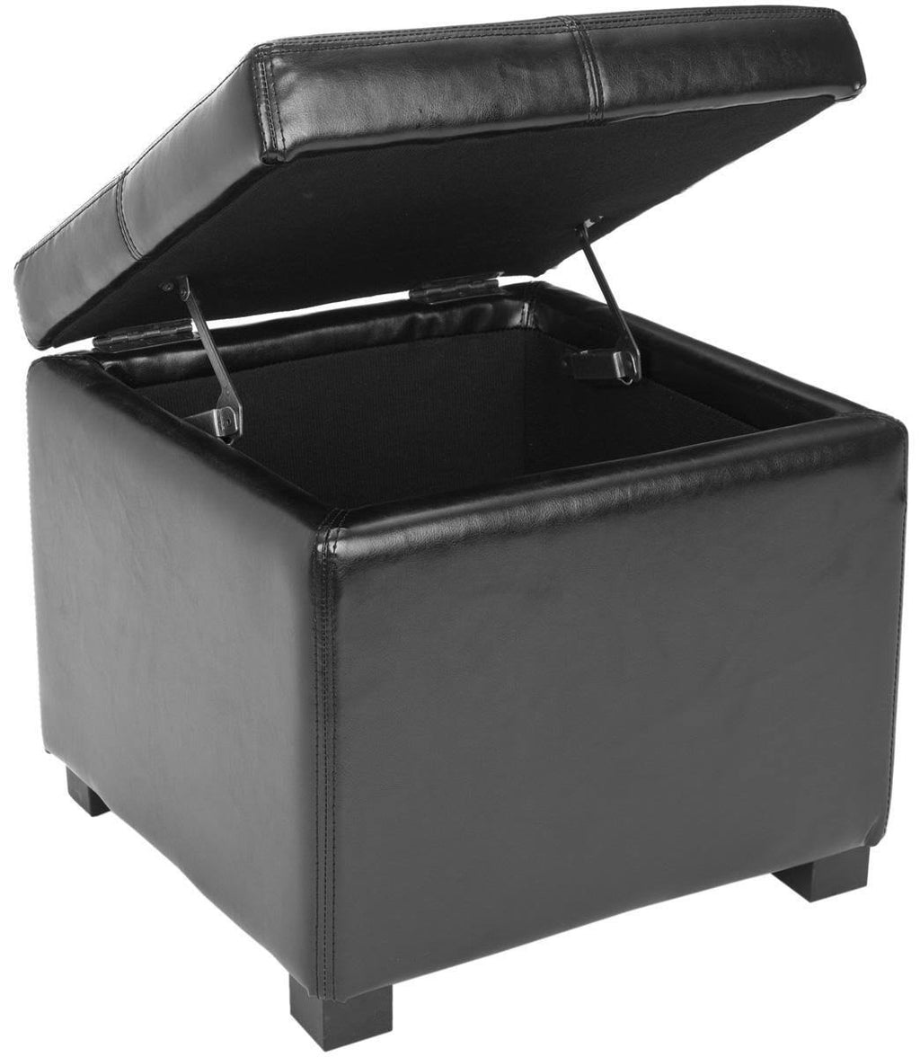 Brown Square Ottoman W387388