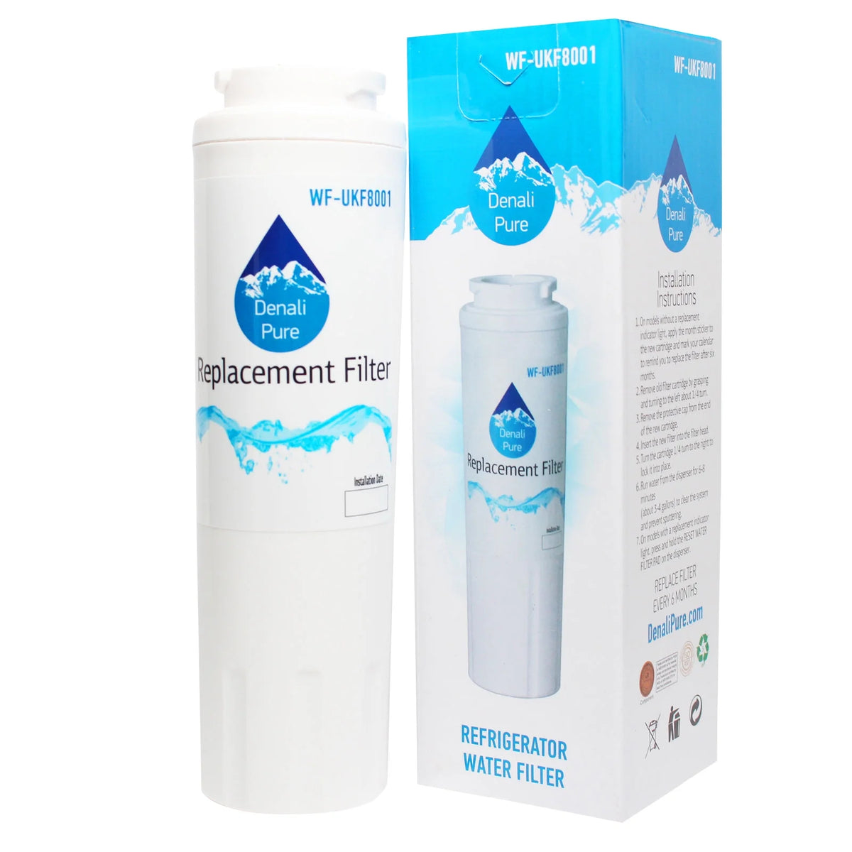 3-Pack Replacement Refrigerator Water Filter Cartridge G209