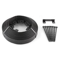 2-inch Tall 30-ft Plastic Black Landscape Edging Z6727