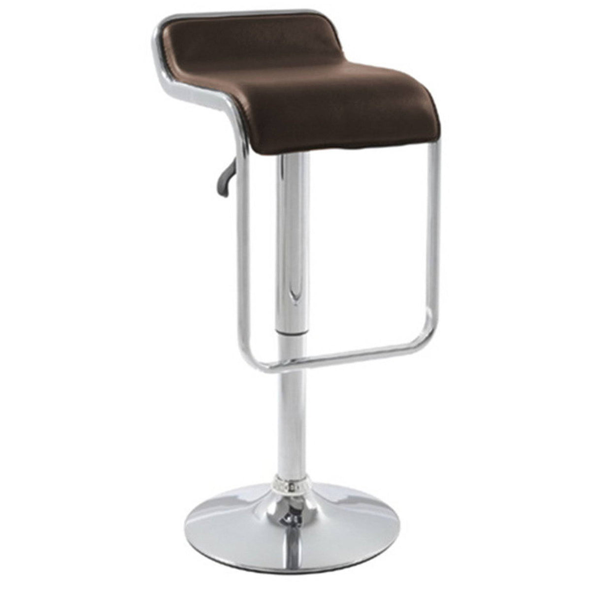 Brown Flat Bar Stool Chair H725458