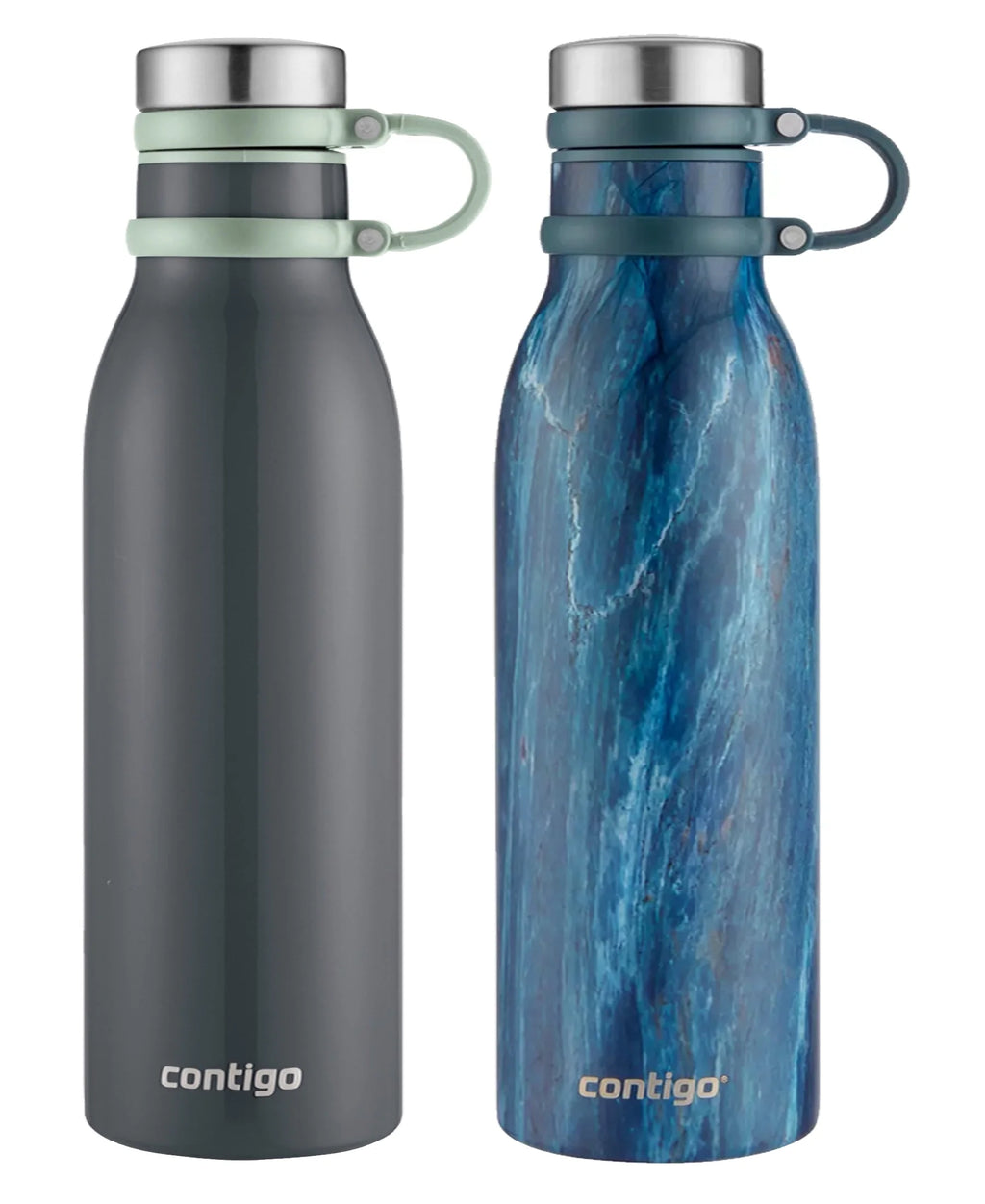 2 Pack Vacuum-Insulated Stainless Steel Water Bottles E19055