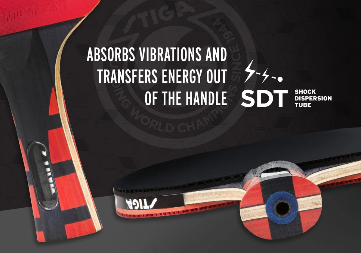 Table Tennis Racket with Approved Rubber U113