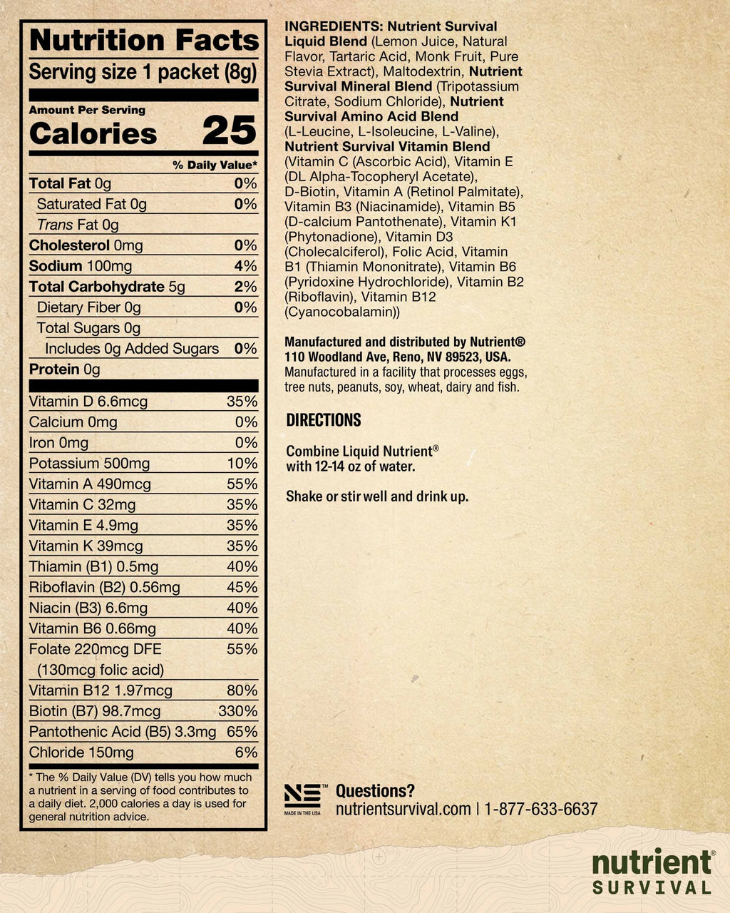 Lemon Lime Electrolytes Powder Packets, 30 Servings C6207