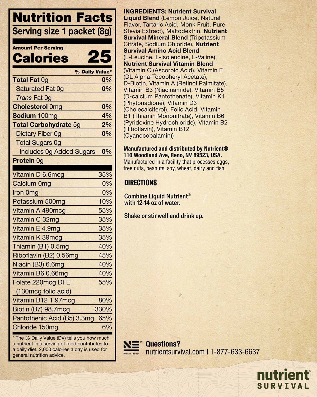 Lemon Lime Electrolytes Powder Packets, 30 Servings C6207