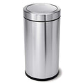 30 Liter 8 Gallon Brushed Stainless Steel Step Trash Can K828079