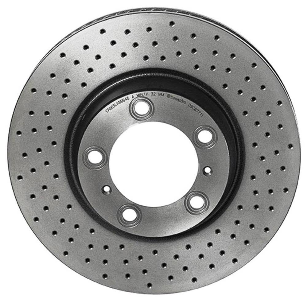 UV-Coated Disc Brake Rotor Set Pair O80538
