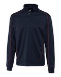 Men DryTec Edge Half-Zip Navy Blue/Cardinal Red R939949
